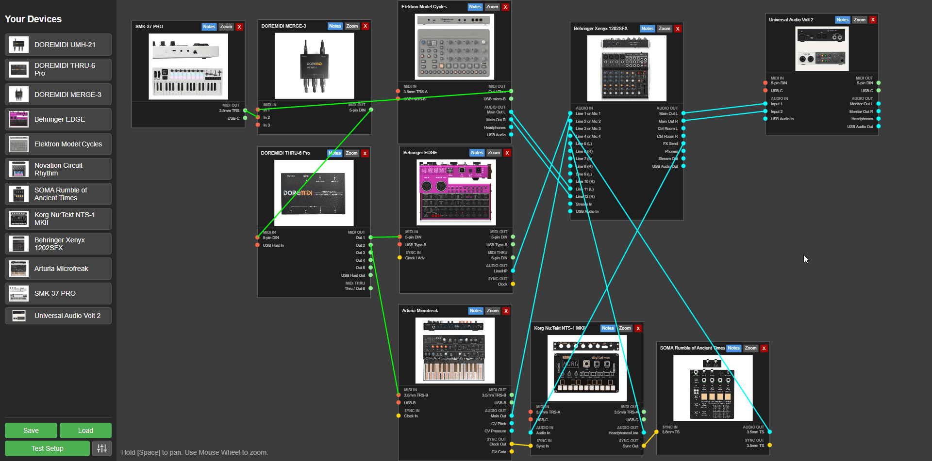 The early version of FluxRig