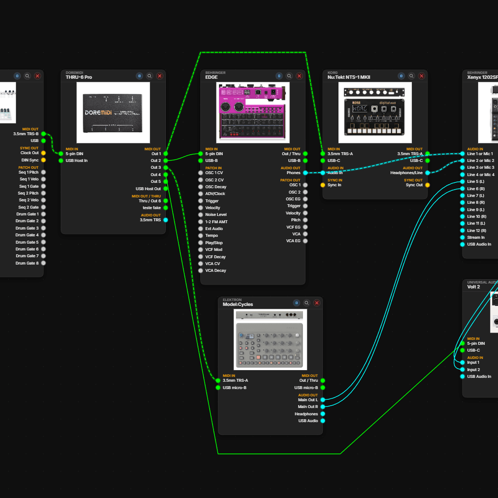 FluxRig Planner Interface